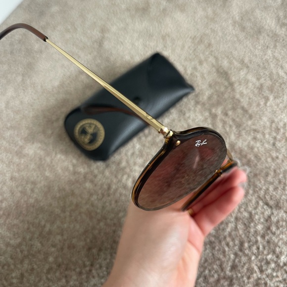 Ray-Ban Black and Brown Sunglasses main image 6